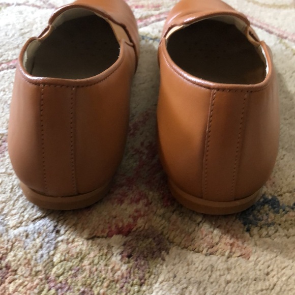 Plain High Front Dressy Slip On Shoe Unisex Taupe 32= 13.5 - Picture 6 of 9